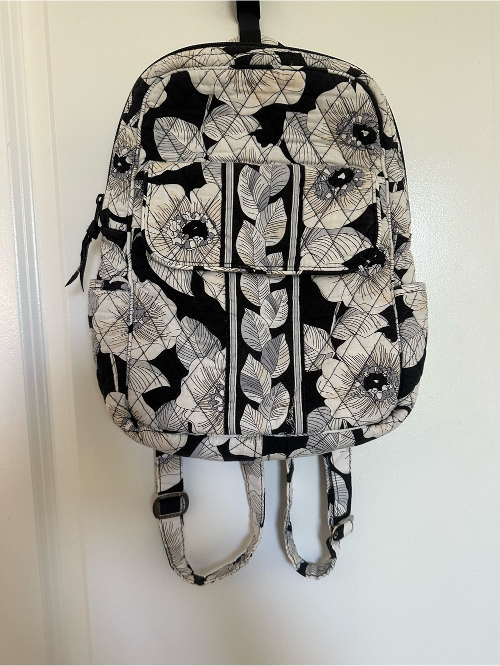 Vera Bradley Quilted campus back pack